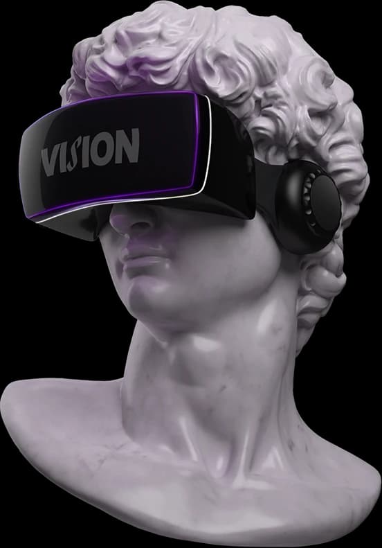 Vision David Skulptur